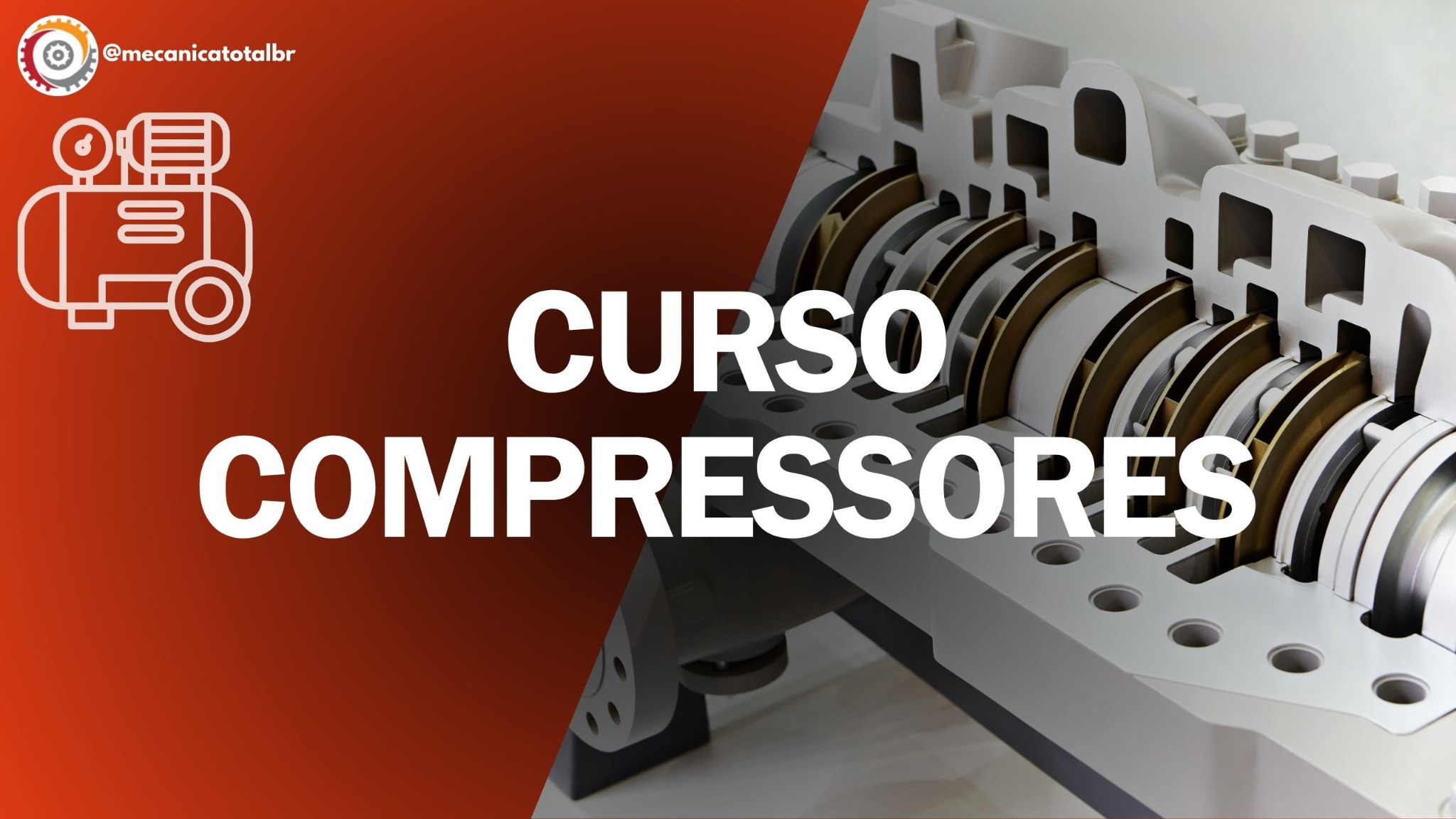 Capa do curso Compressores