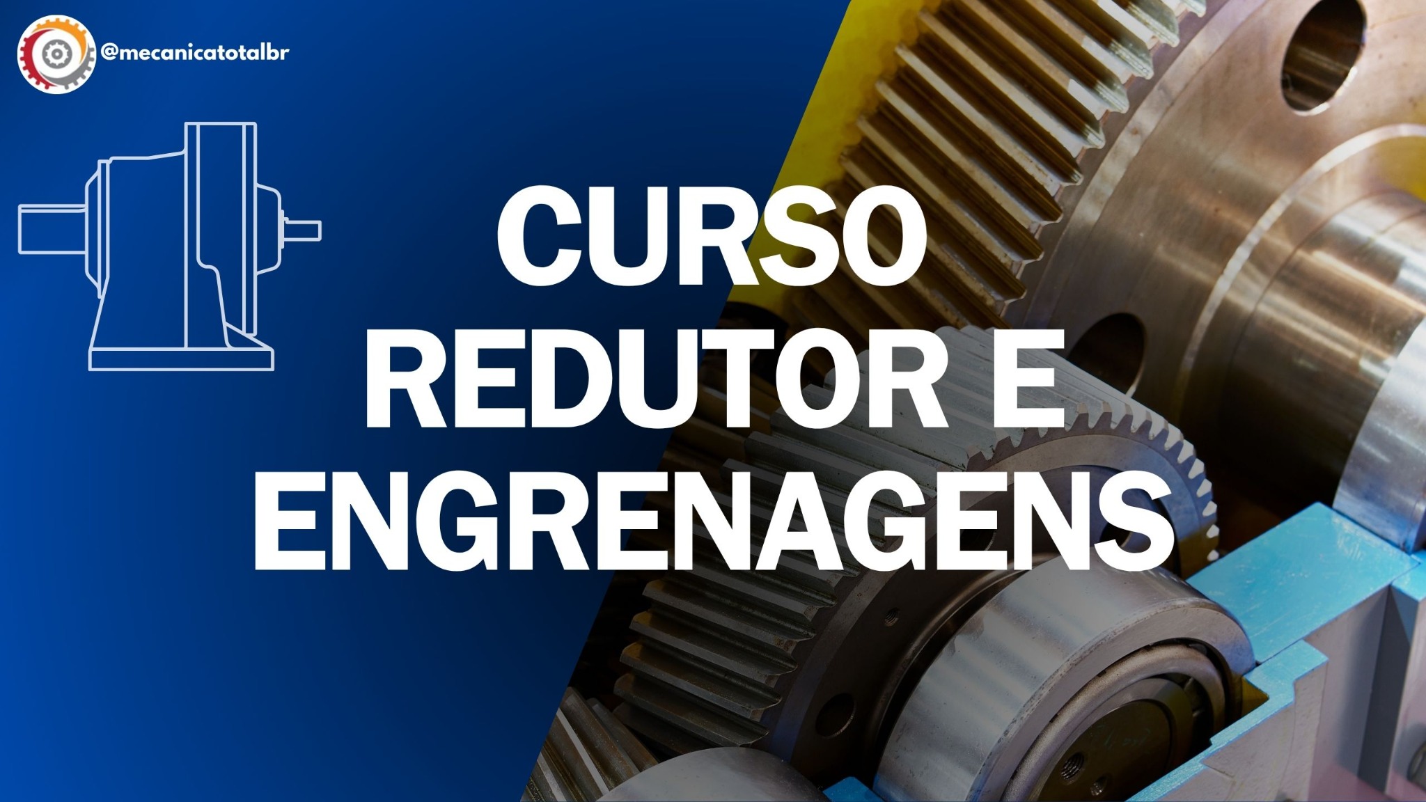 Capa do curso Redutores e Engrenagens