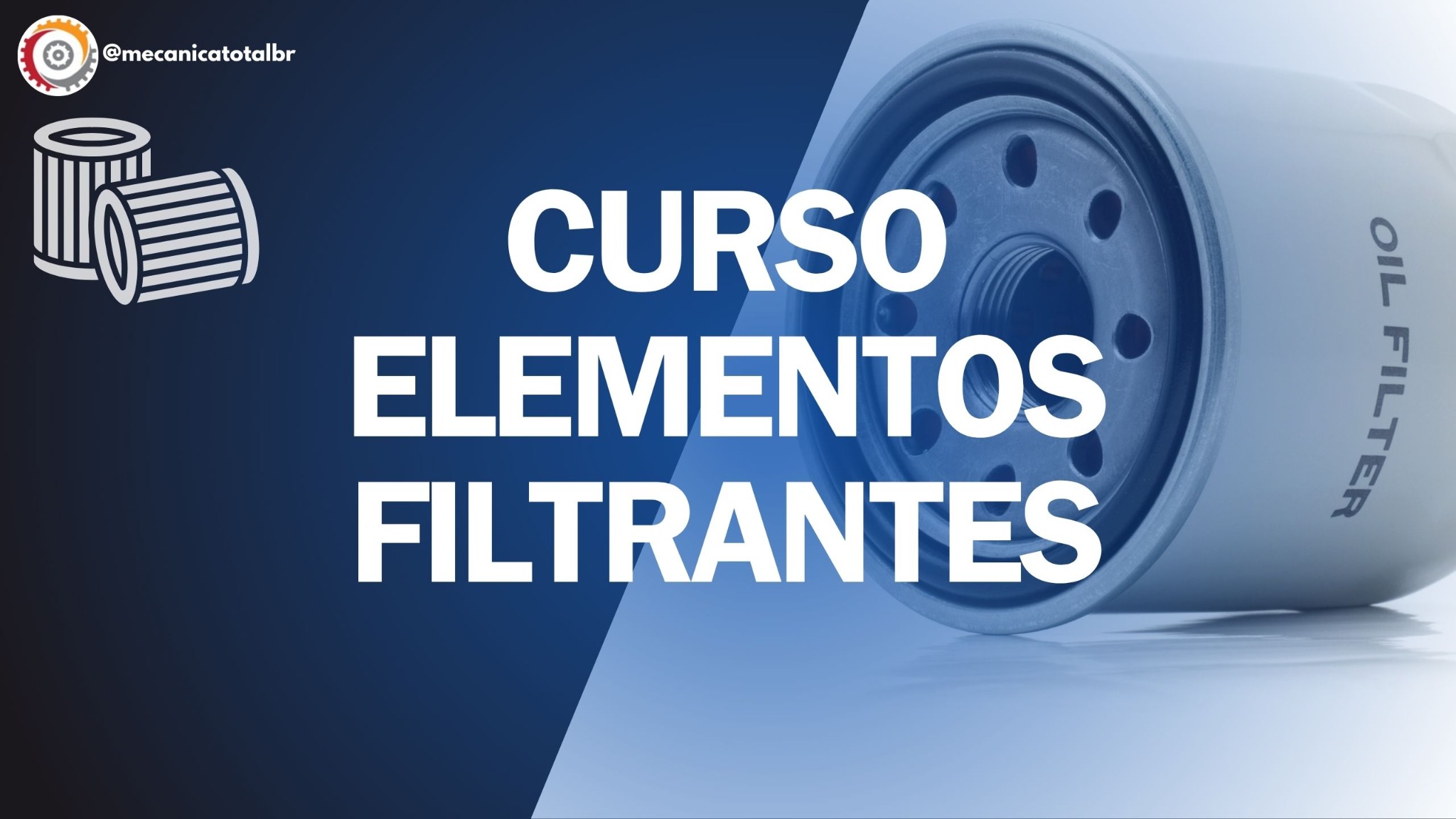 Capa do curso Elementos Filtrantes