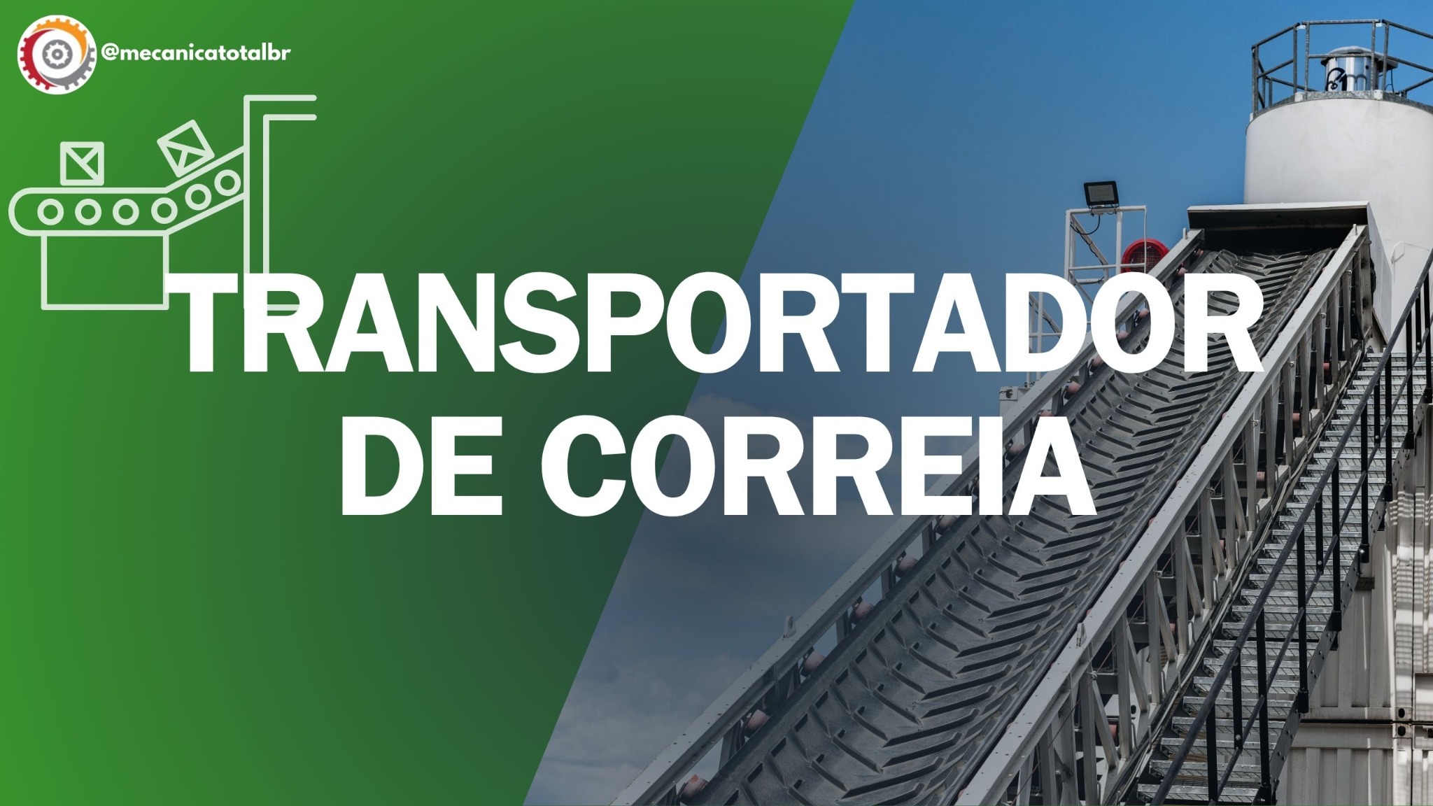 Capa do curso Transportadores de Correia