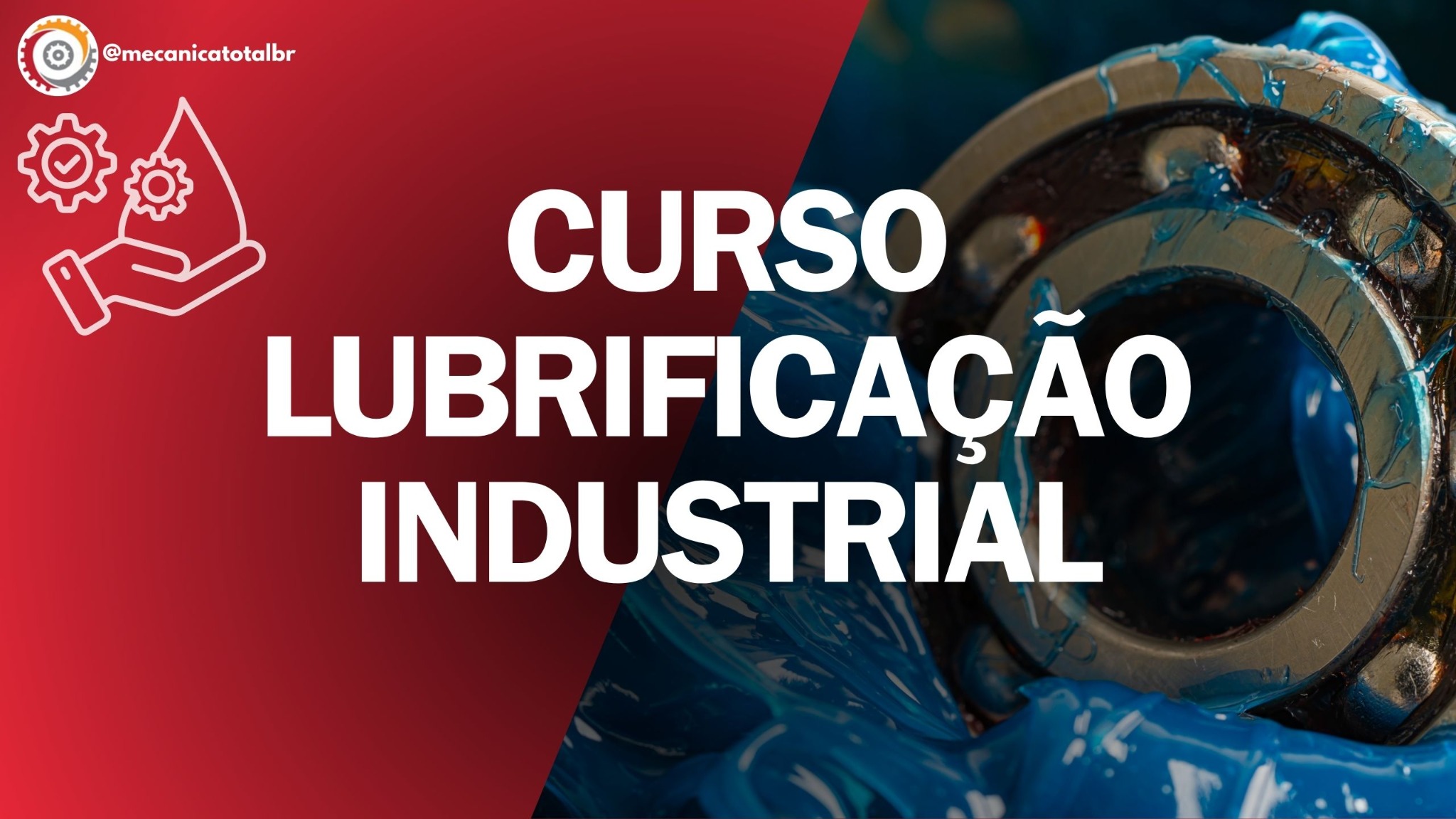 Capa do curso Lubrificação Industrial