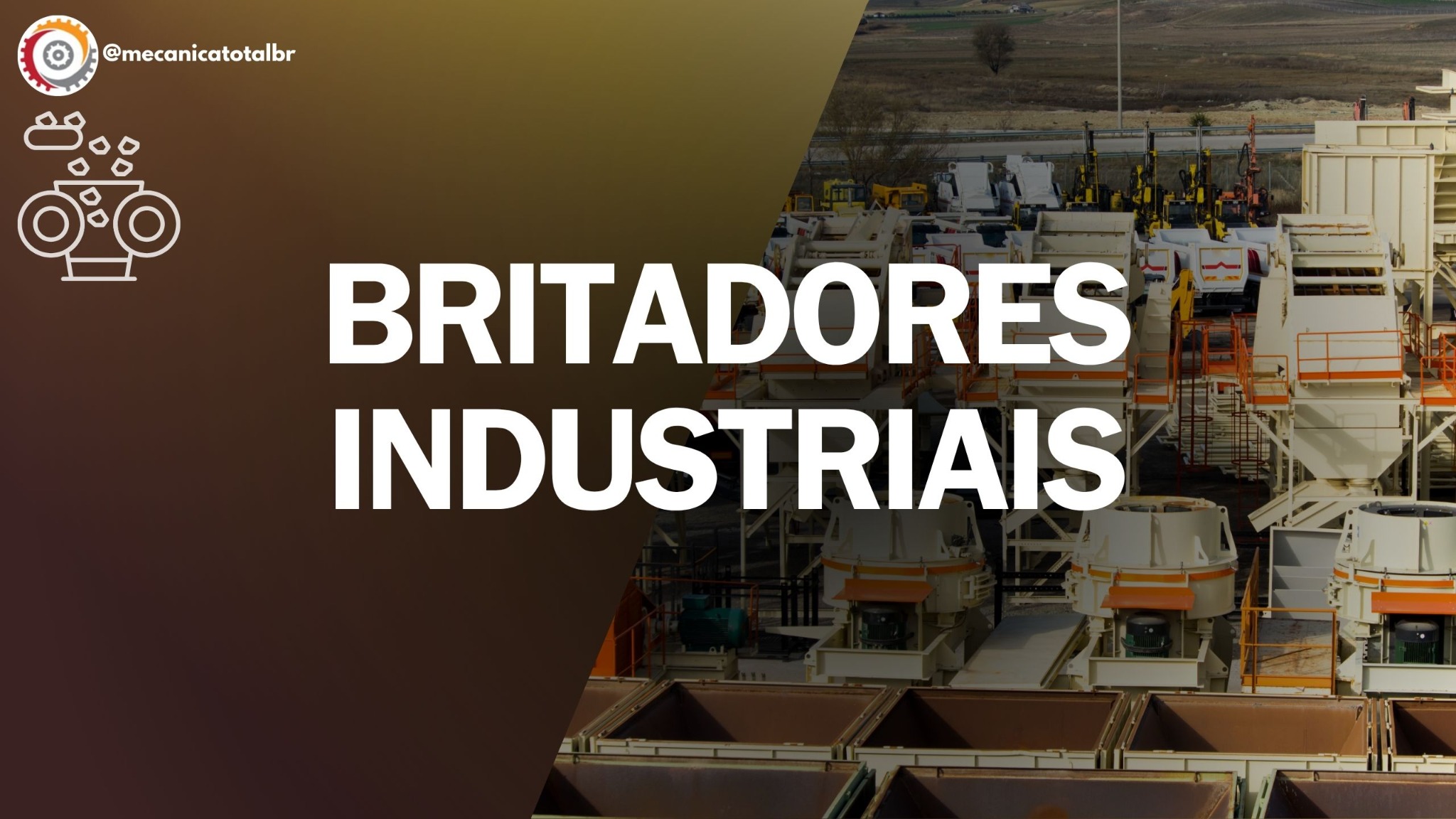 Capa do curso Britadores Industriais
